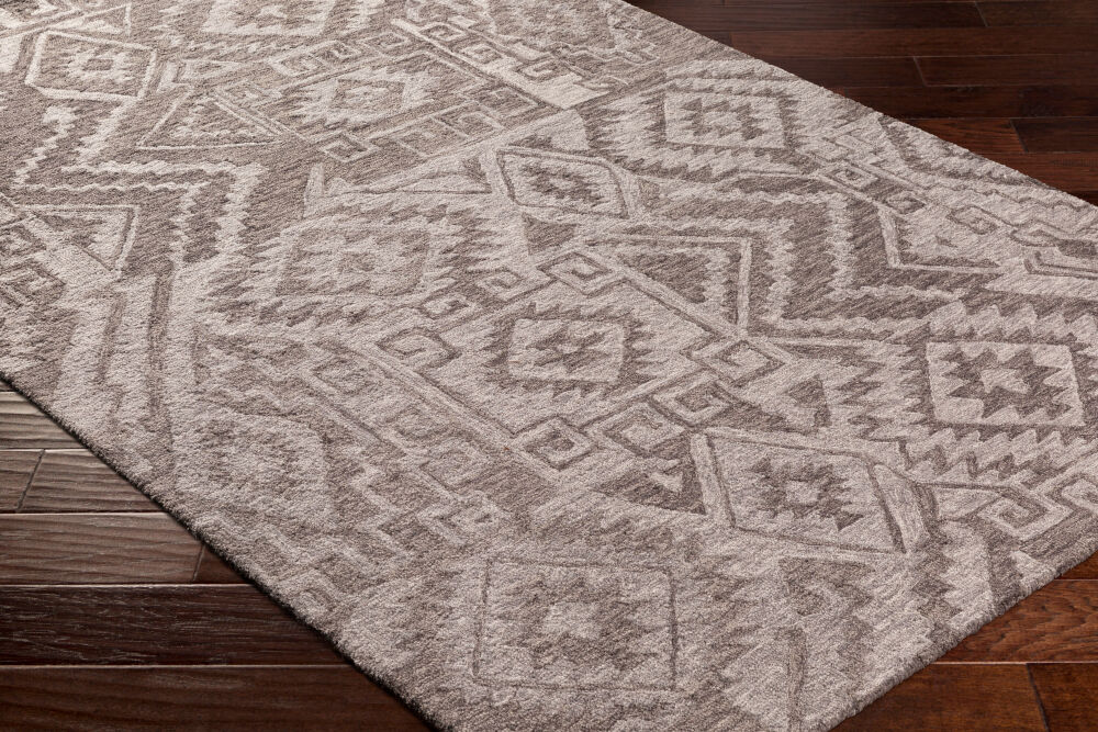 Newcastle Handmade Rug, by Surya, 1'6" length x 1'6" width