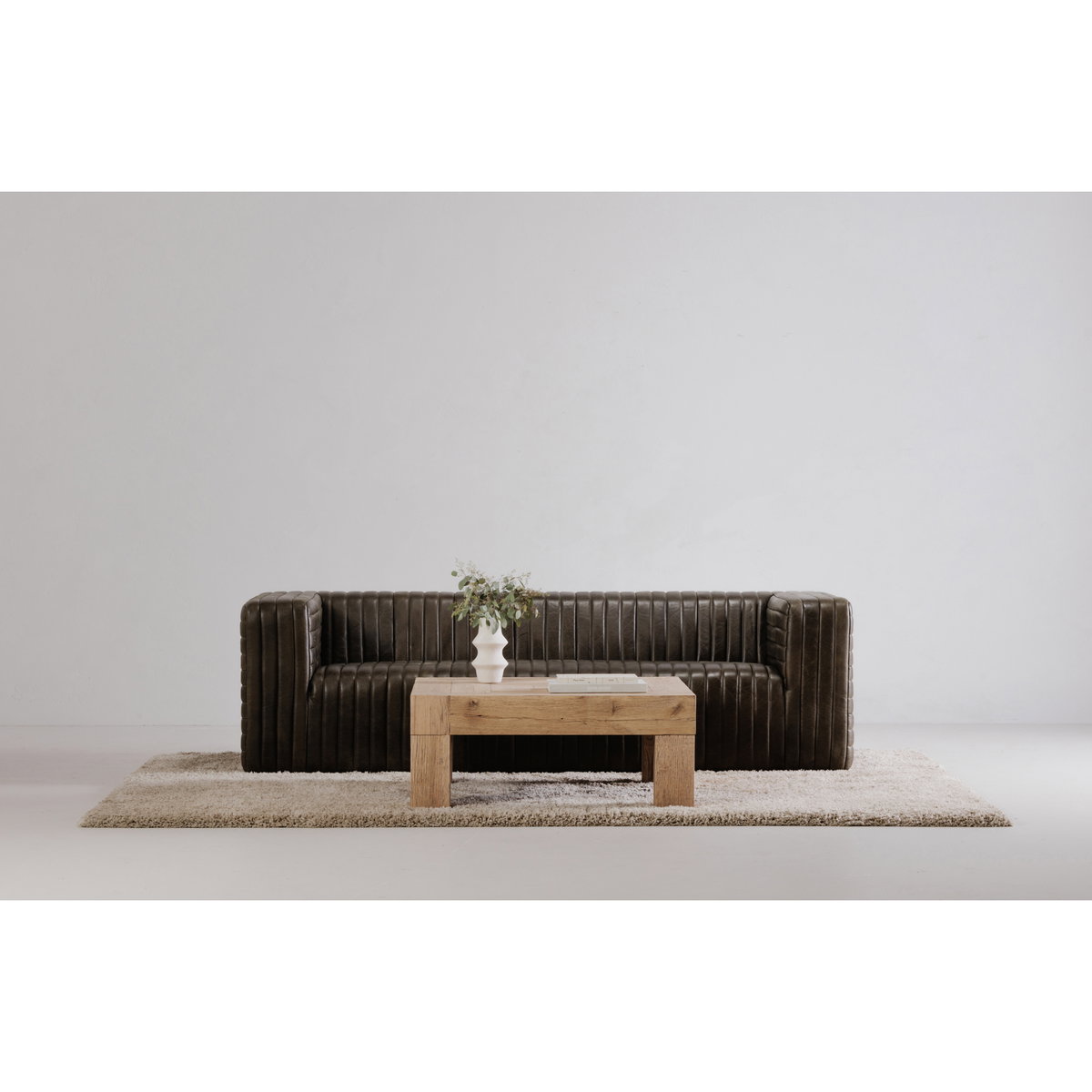 Evander Coffee Table Natural, by Moe's Home, 39.5" width x 16.5" height x 39.5" depth View 6