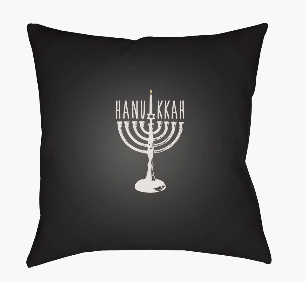 Hanukkah Menorah Accent Pillow large image 