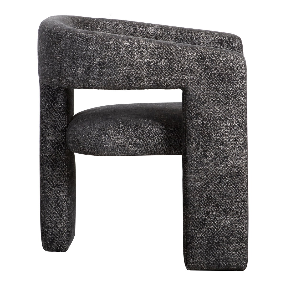 Elo Chair Black, Accent Chair by Moe's Home, 29" width x 32" height x 28" depth View 4