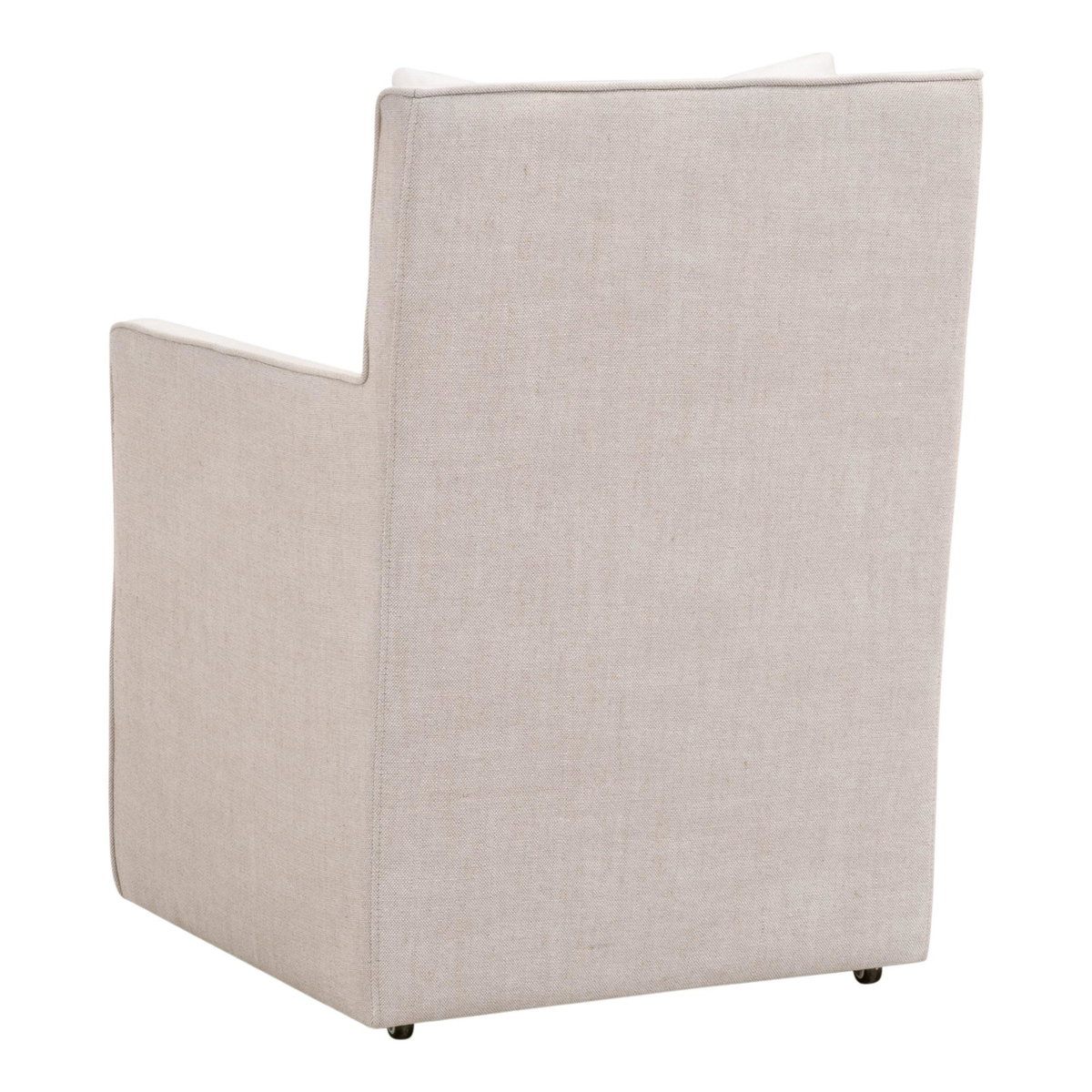 Harmony Arm Chair with Casters, Dining Chair by Essentials for Living, 24" width x 35.25" height x 28" depth View 4