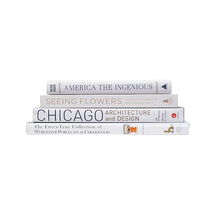 Online Designer Combined Living/Dining ColorStak Modern Book, Snowfall