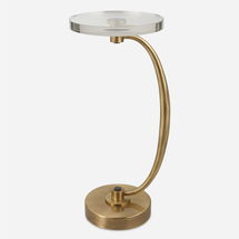 Online Designer Combined Living/Dining Waveney Brass Drink Table