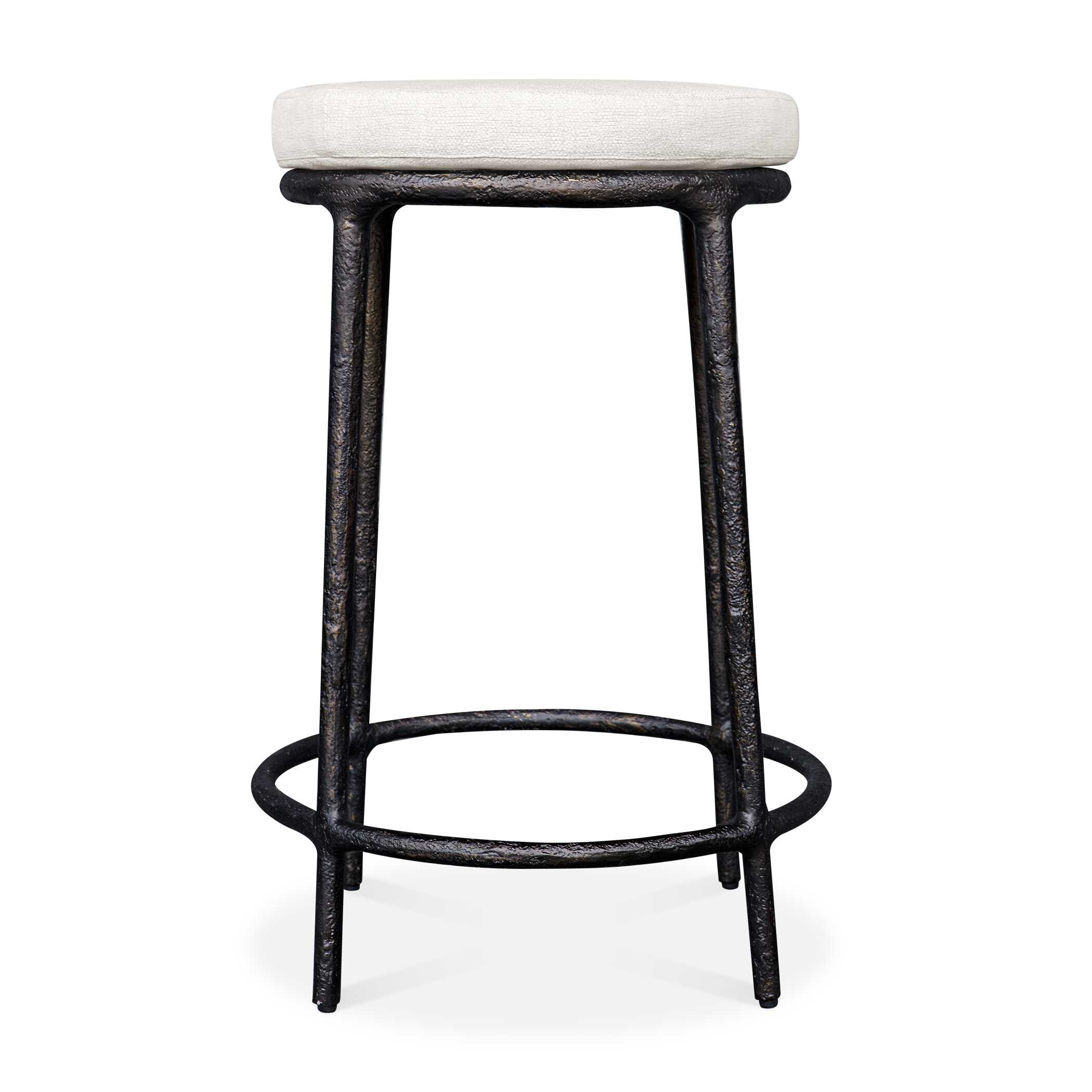Thayer Outdoor Counter Stool, Furniture by Uttermost, 19.1" width x 26.5" height x 19.1" depth View 1