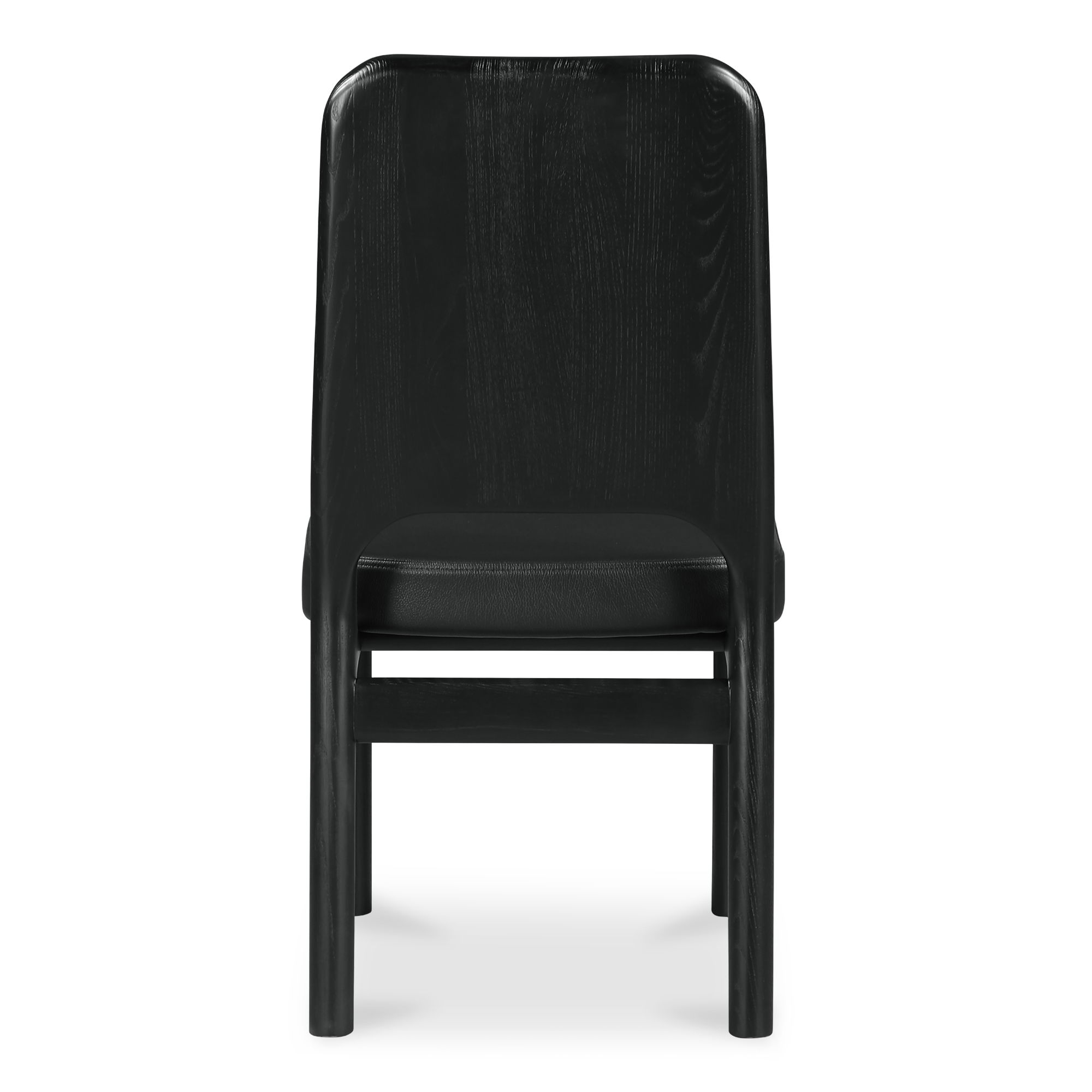 Kerr Dining Chair Vegan Leather Black-set Of Two large image 
