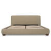 Beau Queen Storage Bed Warm Beige, by Moe's Home, 5'11" width x 3'3.37" height x 7'9.3" depth thumbnail 4