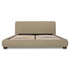 Beau Queen Storage Bed Warm Beige, by Moe's Home, 5'11" width x 3'3.37" height x 7'9.3" depth thumbnail 4
