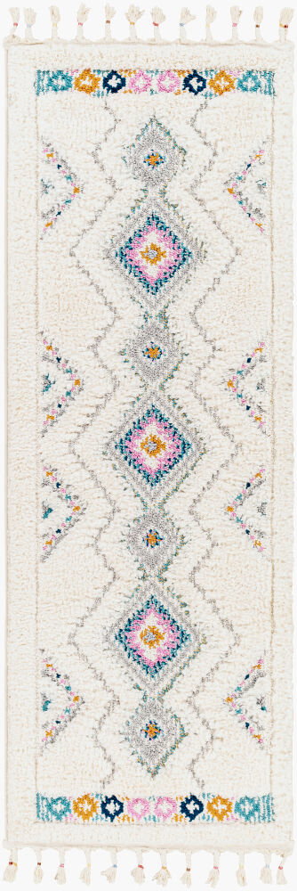 Lofty Machine Woven Rug, by Surya, 7'2.61" length x 2'7.5" width