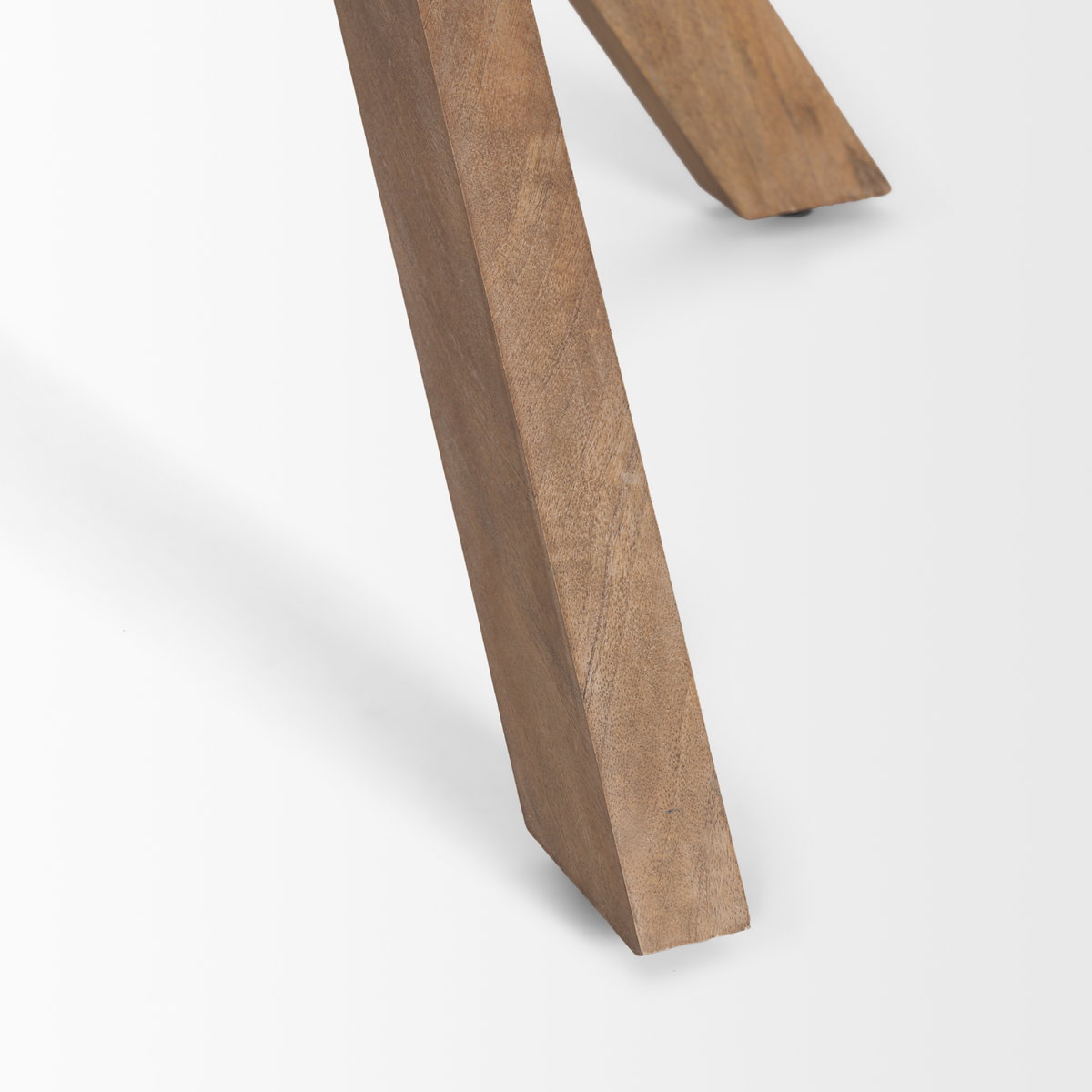 Solana Light Brown Wood Foyer Table, Side & End Table by Mercana, 32" length x 32" width x 30" height View 9