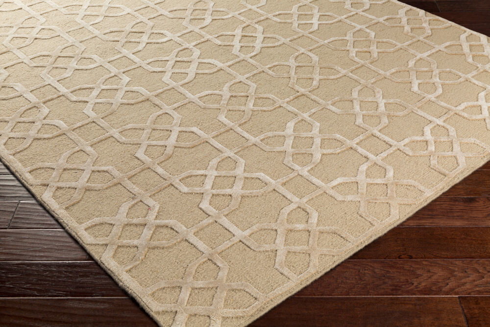 Lydia Handmade Rug, by Surya, 3' length x 2' width