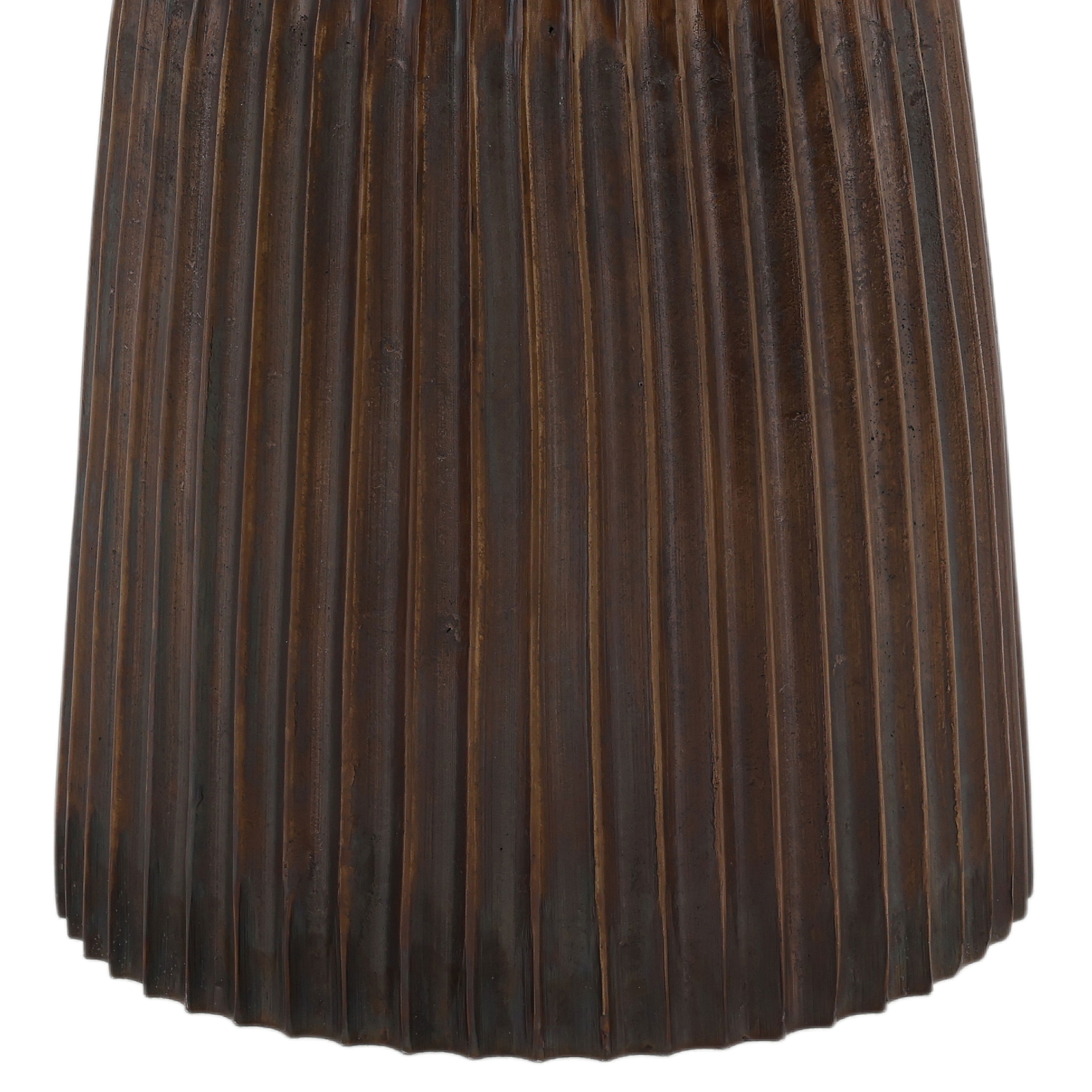 Aramis Bistro Table Bronze, Dining Table by Dovetail, 35" width x 30" height x 35" depth View 3