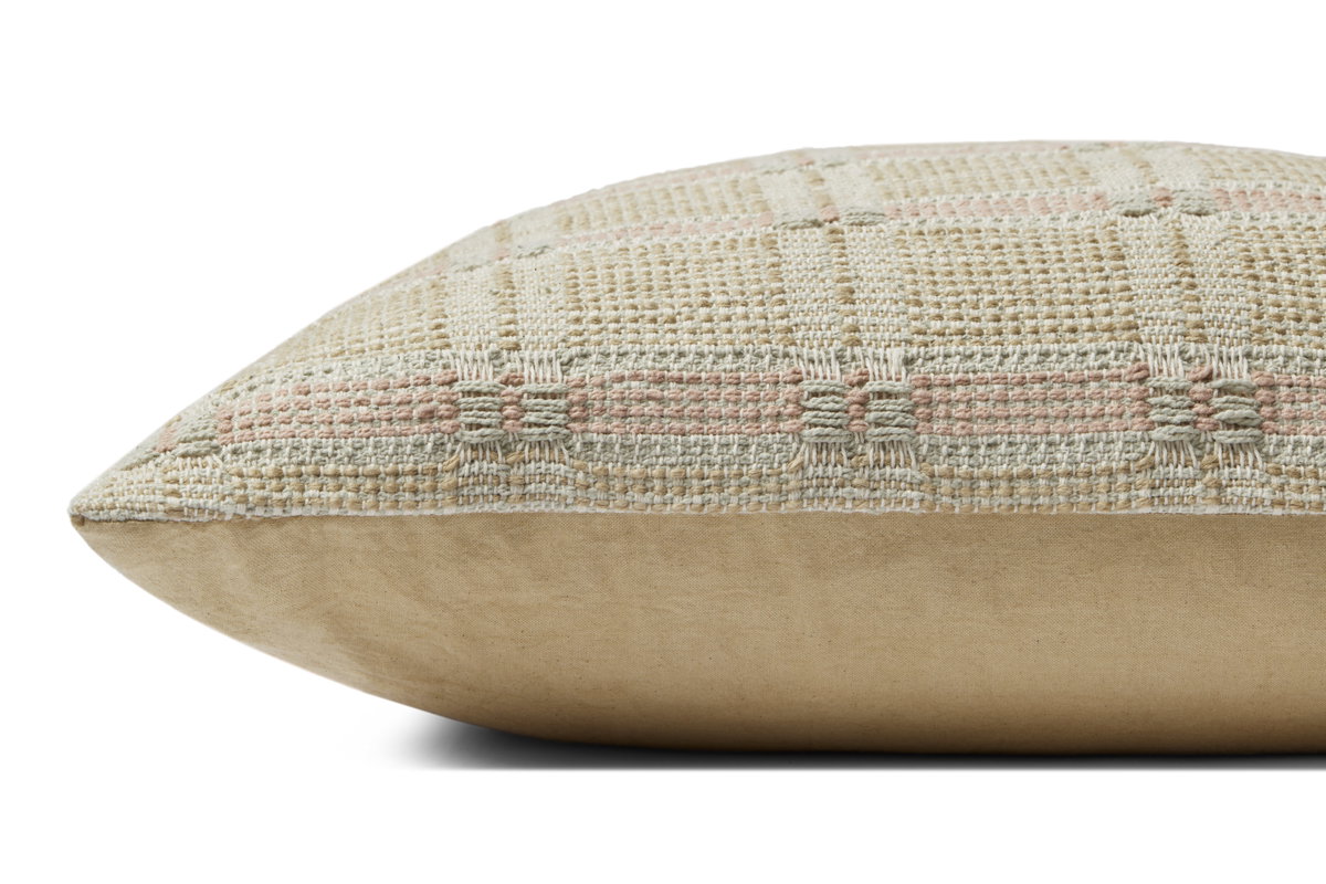 Amber Lewis x Loloi No Name Pillow, Decorative Pillow, 22" length x 22" width View 4