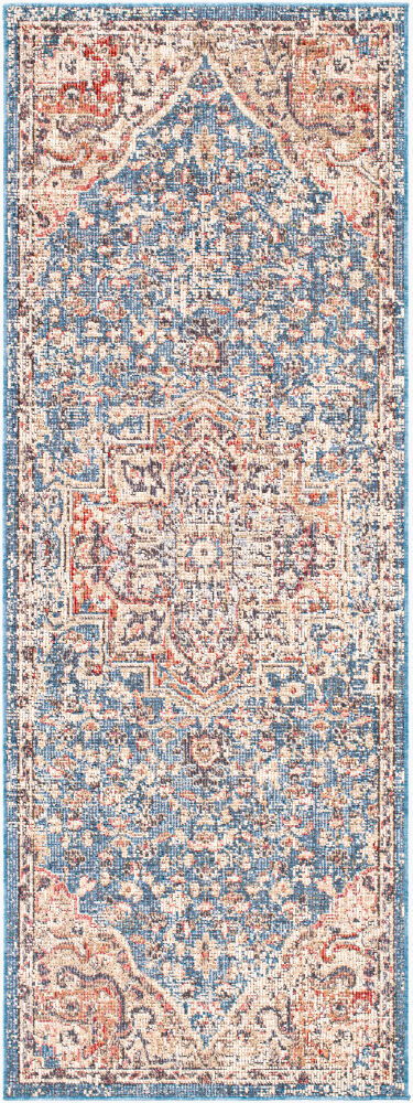 Daytona Beach Machine Woven Rug, by Surya, 7'2.61" length x 2'7.5" width