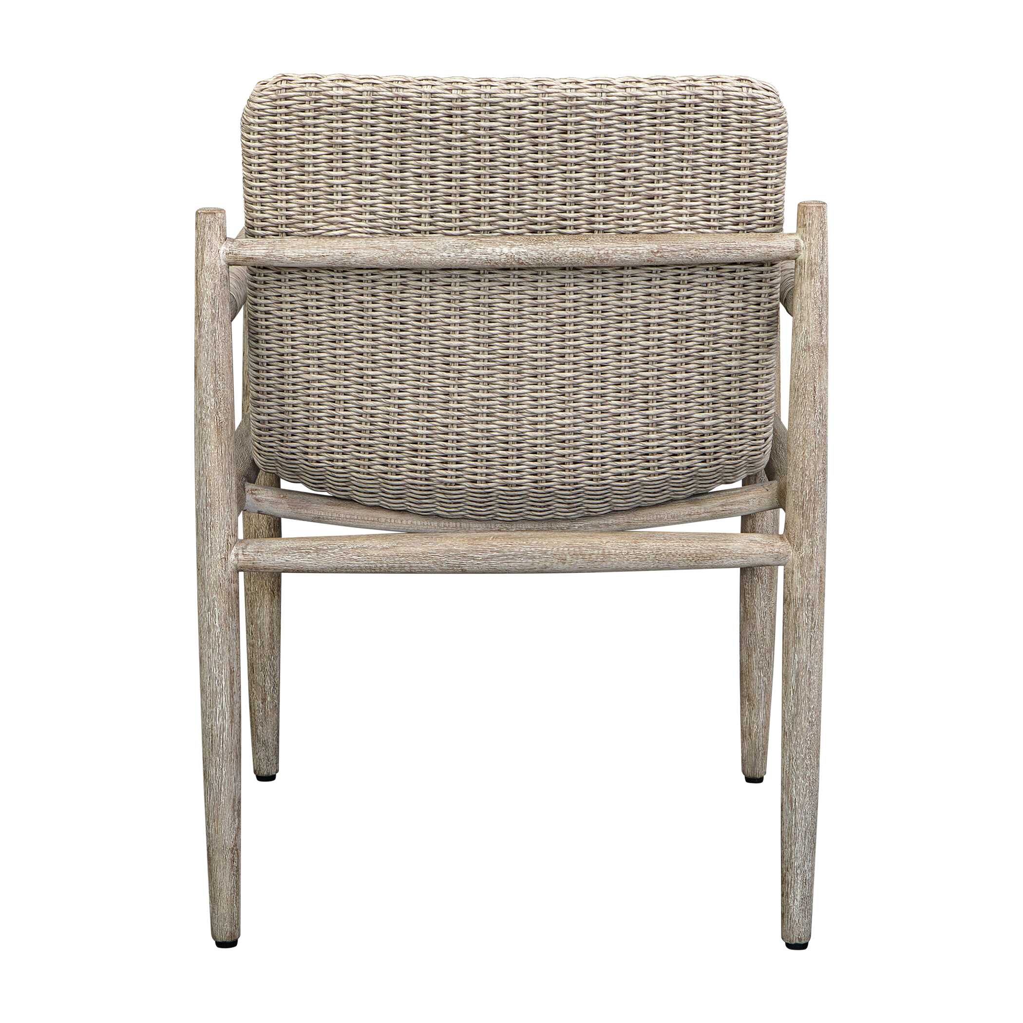 Sumba Wicker Outdoor Dining Chair, Furniture by Uttermost, 23.75" width x 32.75" height x 24.5" depth View 9