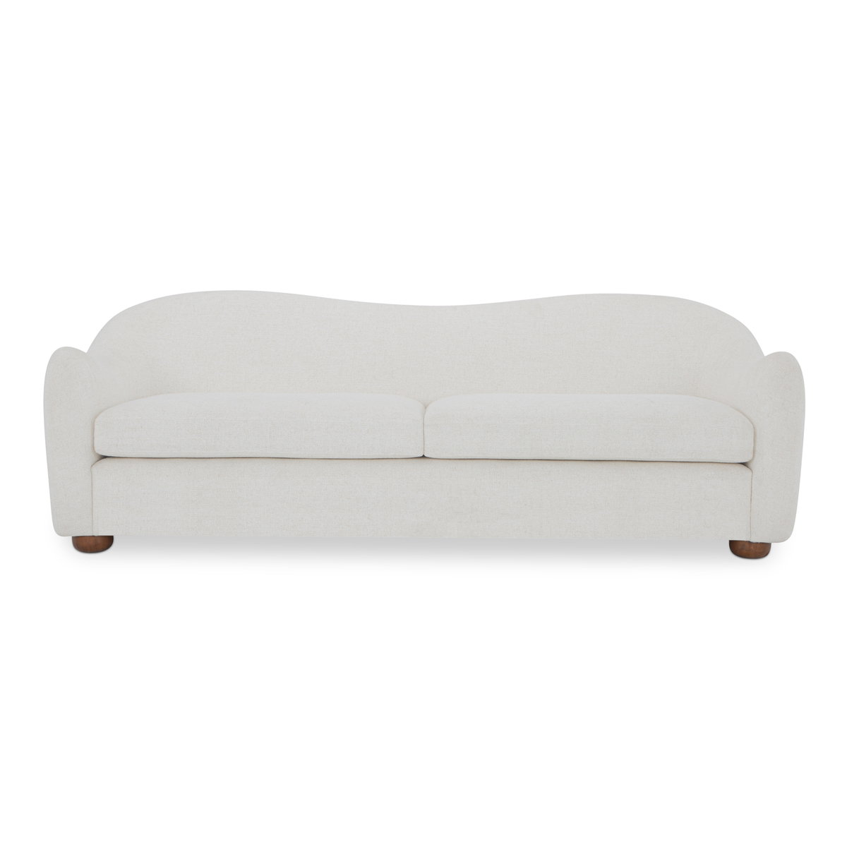 Bria Sofa Oatmeal, Sofas & Sectional by Moe's Home, 87.5" width x 29.6" height x 34.5" depth View 1