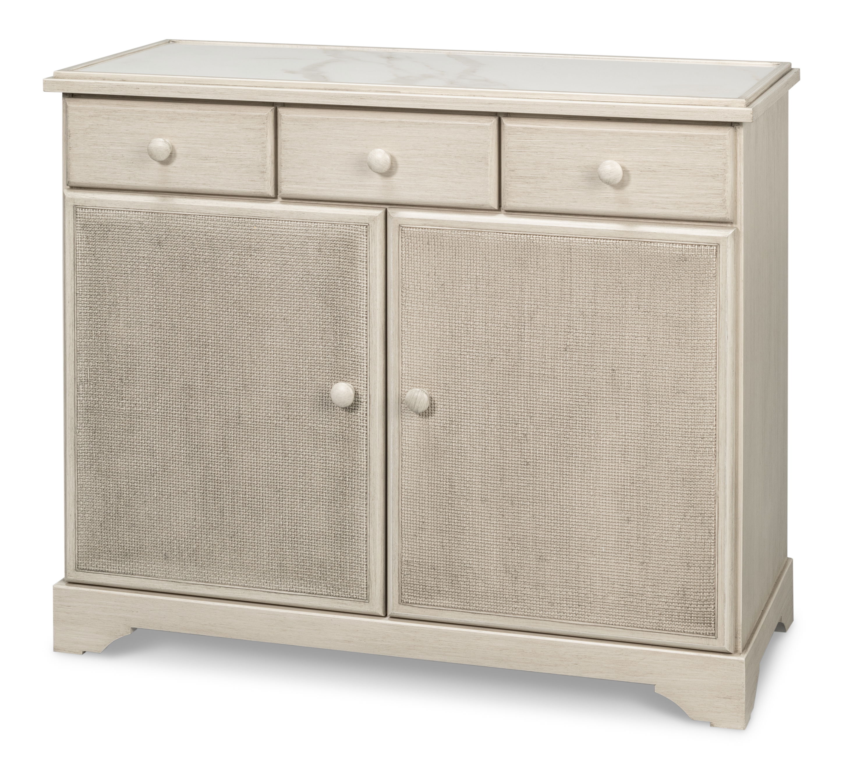 Jeremy Two Door Buffet, Cabinets & Sideboard by Sarreid, 41" length x 18" width x 34" height View 1