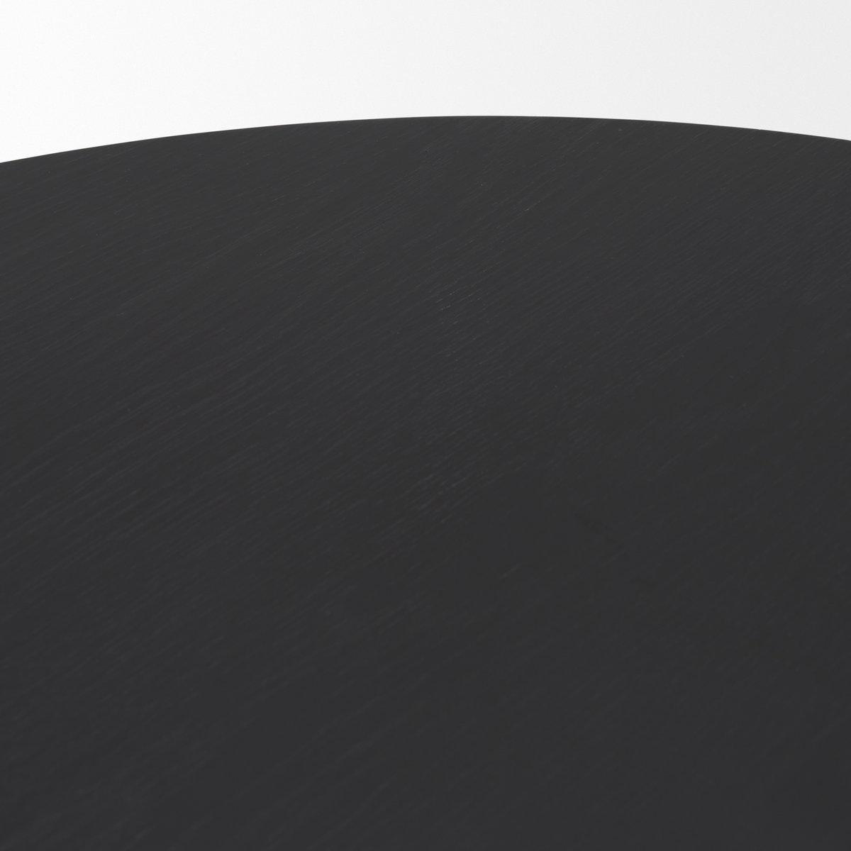 Tucson Natural Wood with Round Black Oak Top Coffee Table, by Mercana, 35.5" length x 35.5" width x 14" height View 8