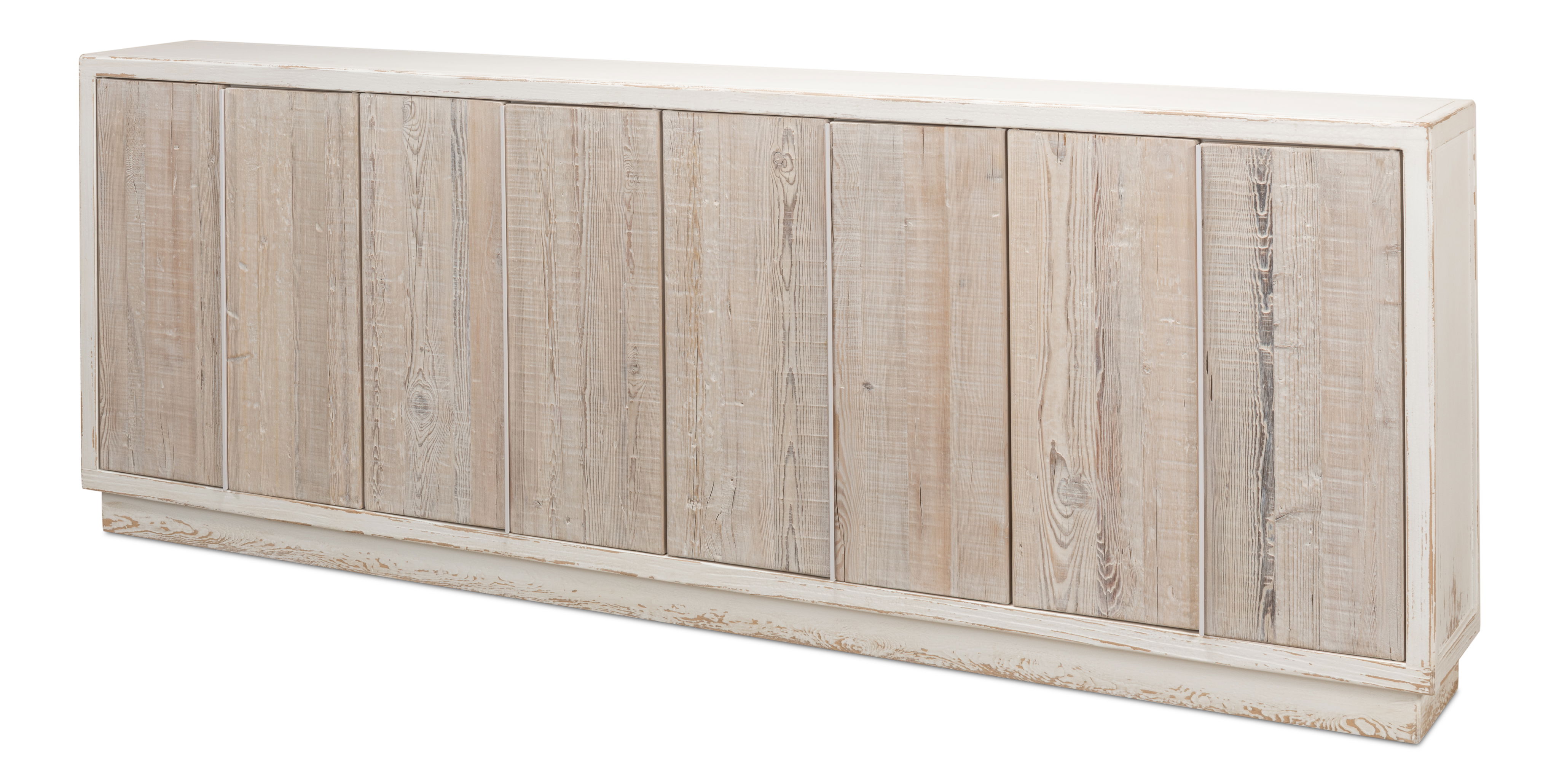 Stefano Narrow Sideboard, Cabinets & Sideboard by Sarreid, 94" length x 12" width x 34" height View 1