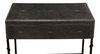 Grey Leather Shagreen Box On Stand, Side & End Table by Sarreid, 24" length x 10" width x 25" height thumbnail 10