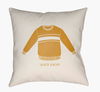 Sweater Weather Accent Pillow, Decorative Pillow by Surya, 18" length x 18" width thumbnail
