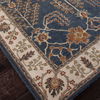 Poeme Hand-Woven Tufted Wool Dark Blue Area Rug thumbnail 2