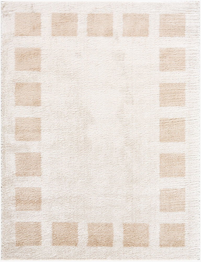 Fossay Shag Machine Woven Rug, by Surya, 10'0.08" length x 7'10.49" width
