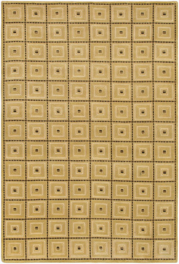 Mugal Handmade Rug, by Surya, 8' length x 5' width