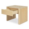 Blake Nightstand Beige Travertine thumbnail 1