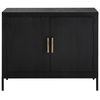 Front Range Dark Oak 2 Door Cabinet, Furniture by Uttermost, 40.25" width x 34" height x 13" depth thumbnail 1