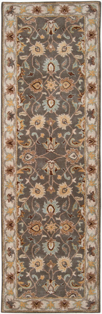 Caesar Handmade Rug, by Surya, 8' length x 2'6" width