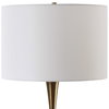 Sanctuary Green Gray Table Lamp, by Uttermost, 1'4.5" width x 2'11.25" height x 1'4.5" depth thumbnail 6