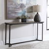 Basuto Steel Console Table, Furniture by Uttermost, 62" width x 31.9" height x 15.9" depth thumbnail 4