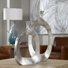 Cierra Aluminum Vases Set/2, by Uttermost, 14" width x 30" height x 4" depth thumbnail 2