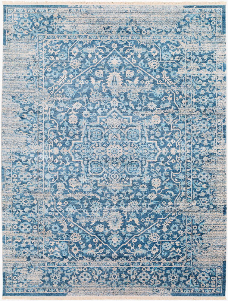 Ephesians Machine Woven Rug, by Surya, 1'3.75" length x 1'3.75" width