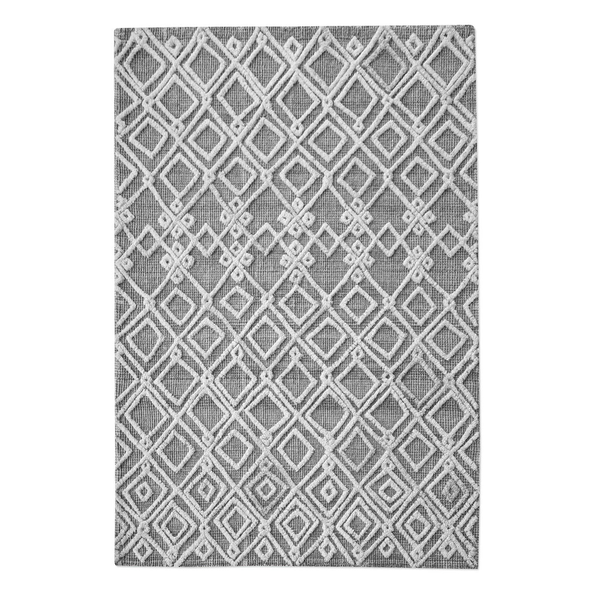 Sieano Gray-Ivory 8 X 10 Rug, by Uttermost, 8' width x 10' height x 0.37" depth View 3