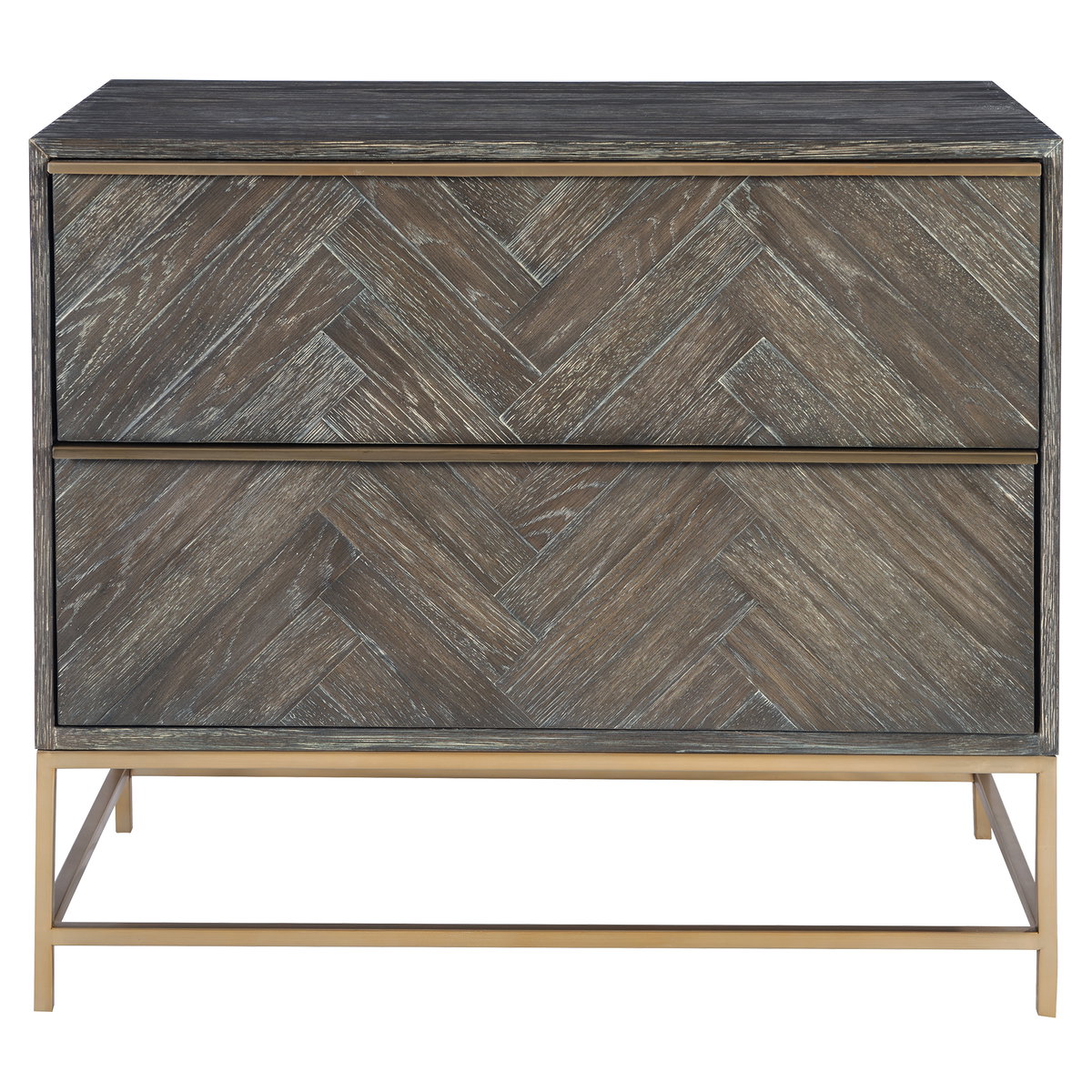 Armistead Dark Walnut Drawer Chest, Cabinets & Chest by Uttermost, 33" width x 29" height x 18" depth View 1