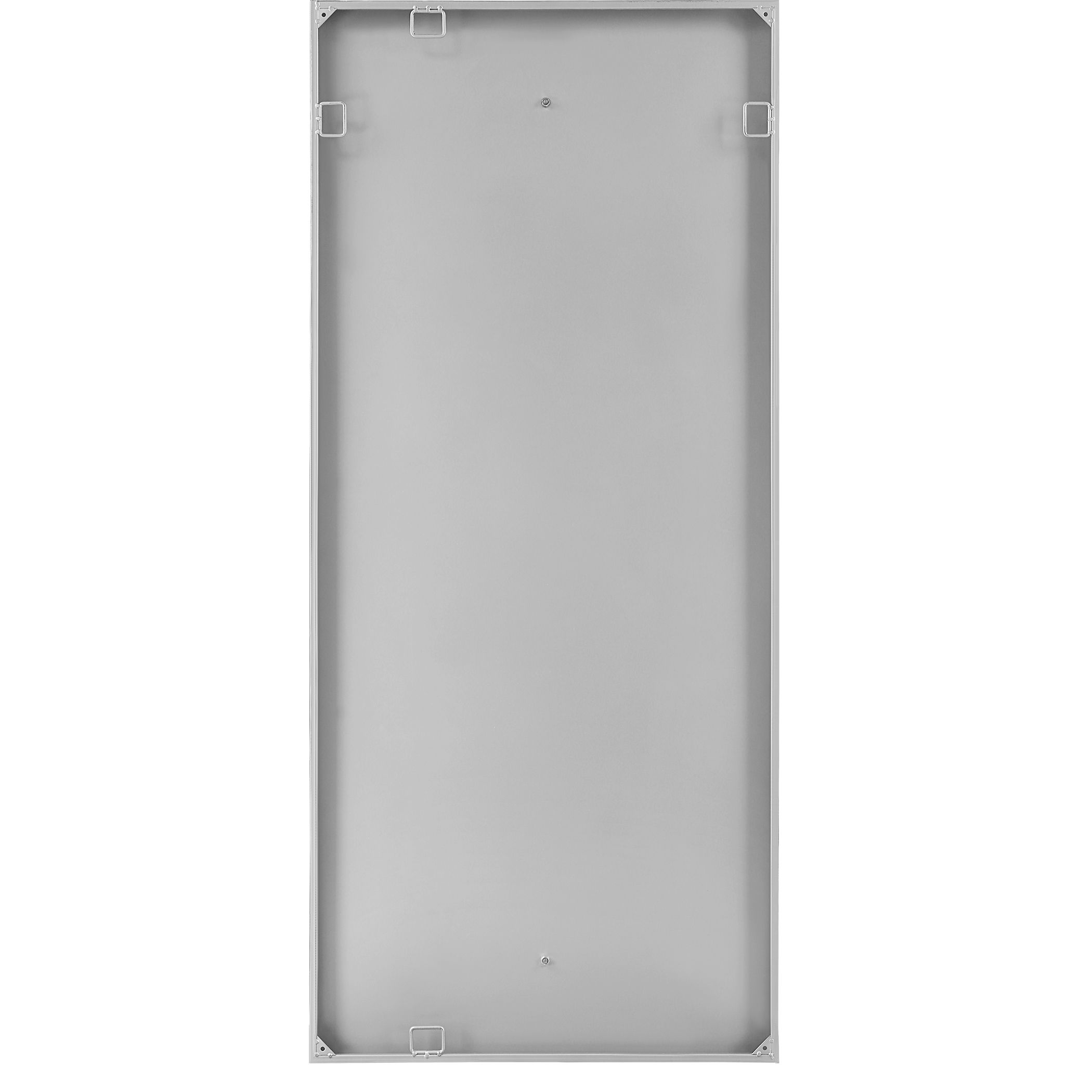 Lev White Metal Wall Decor, Sculptural Wall Art by Uttermost, 24" width x 55.25" height x 2.75" depth View 8