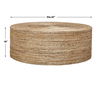 Rora Woven Round Coffee Table thumbnail 2