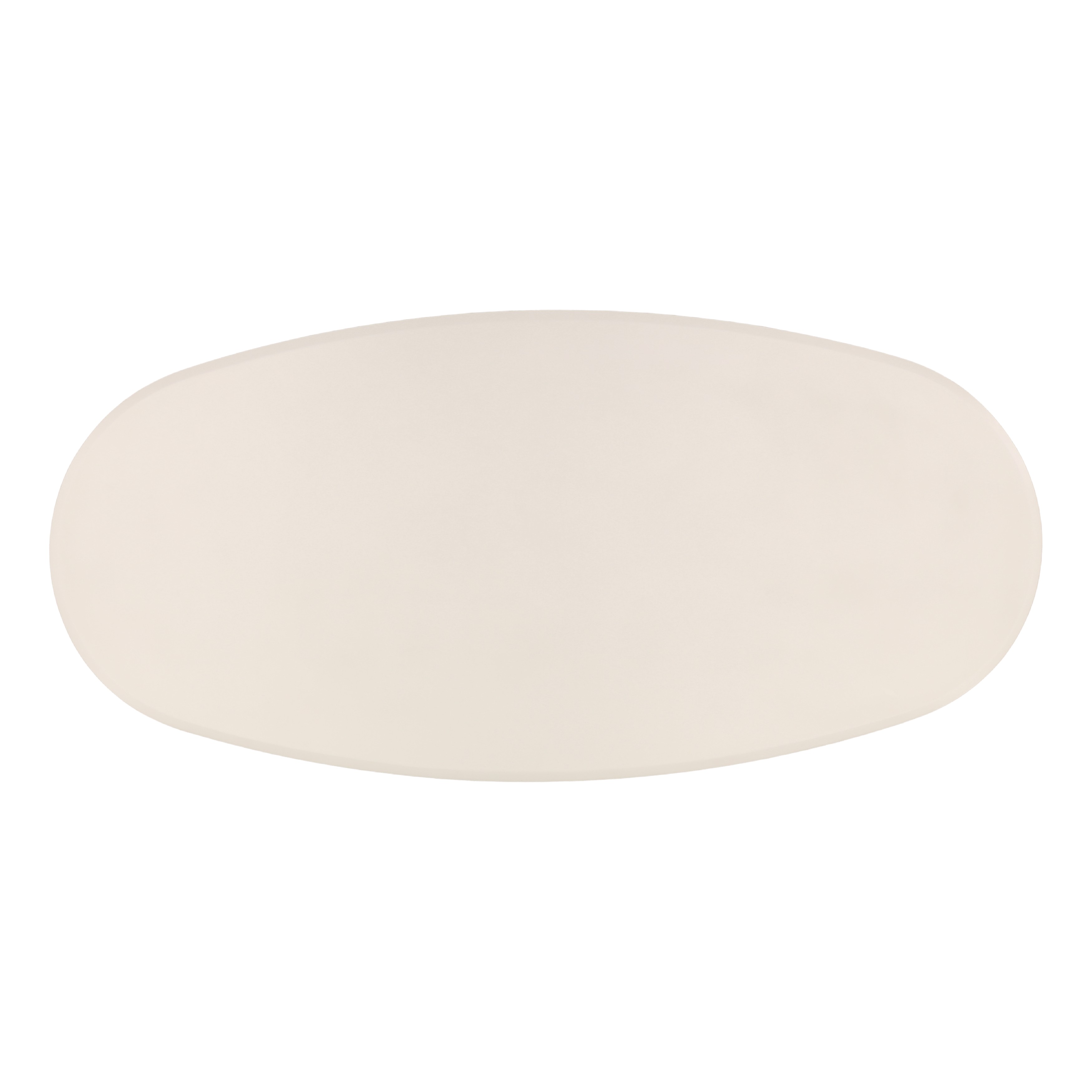 Turell Outdoor Dining Table Ivory, by Dovetail, 82.8" width x 30" height x 39.2" depth View 4