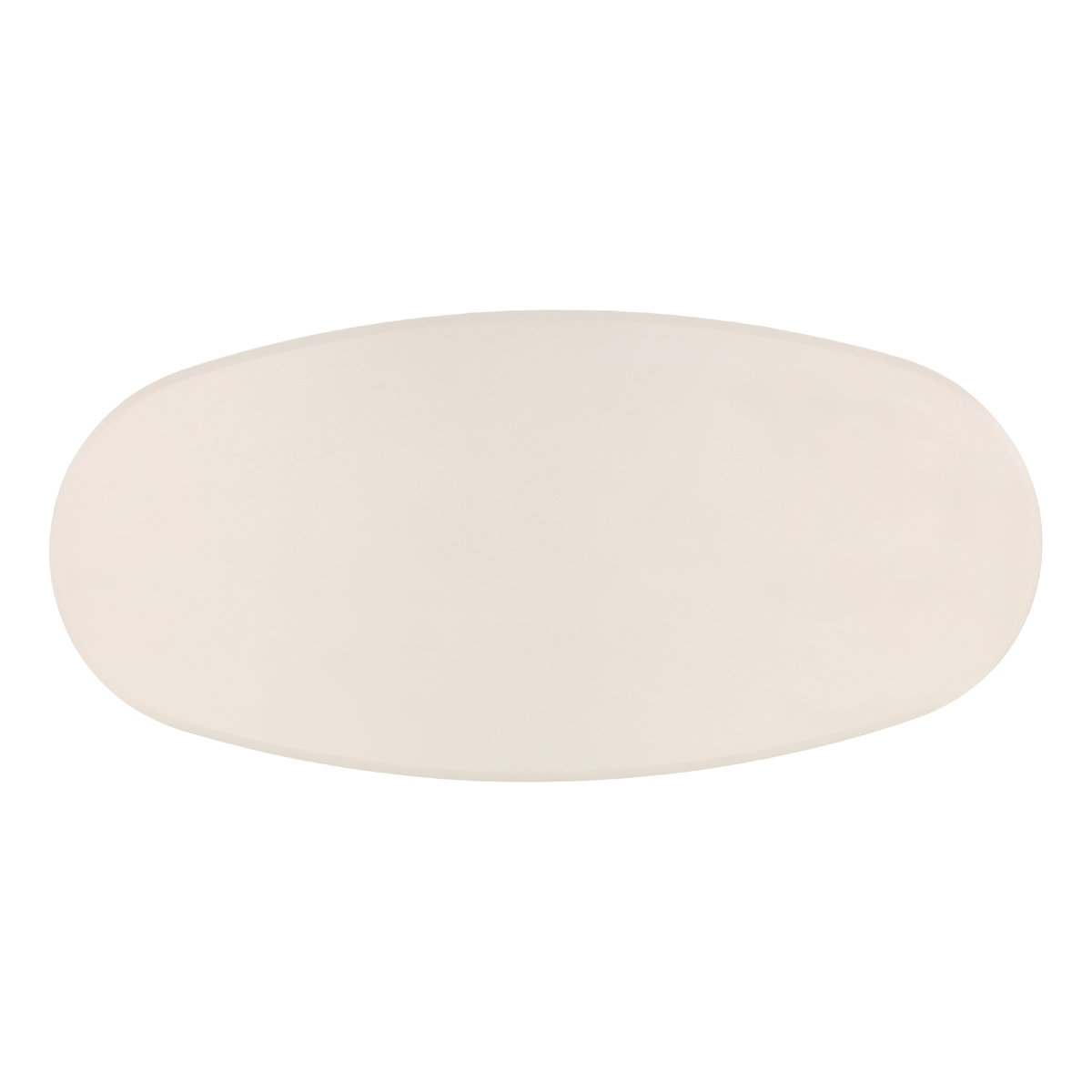 Turell Outdoor Dining Table Ivory, by Dovetail, 82.8" width x 30" height x 39.2" depth View 4