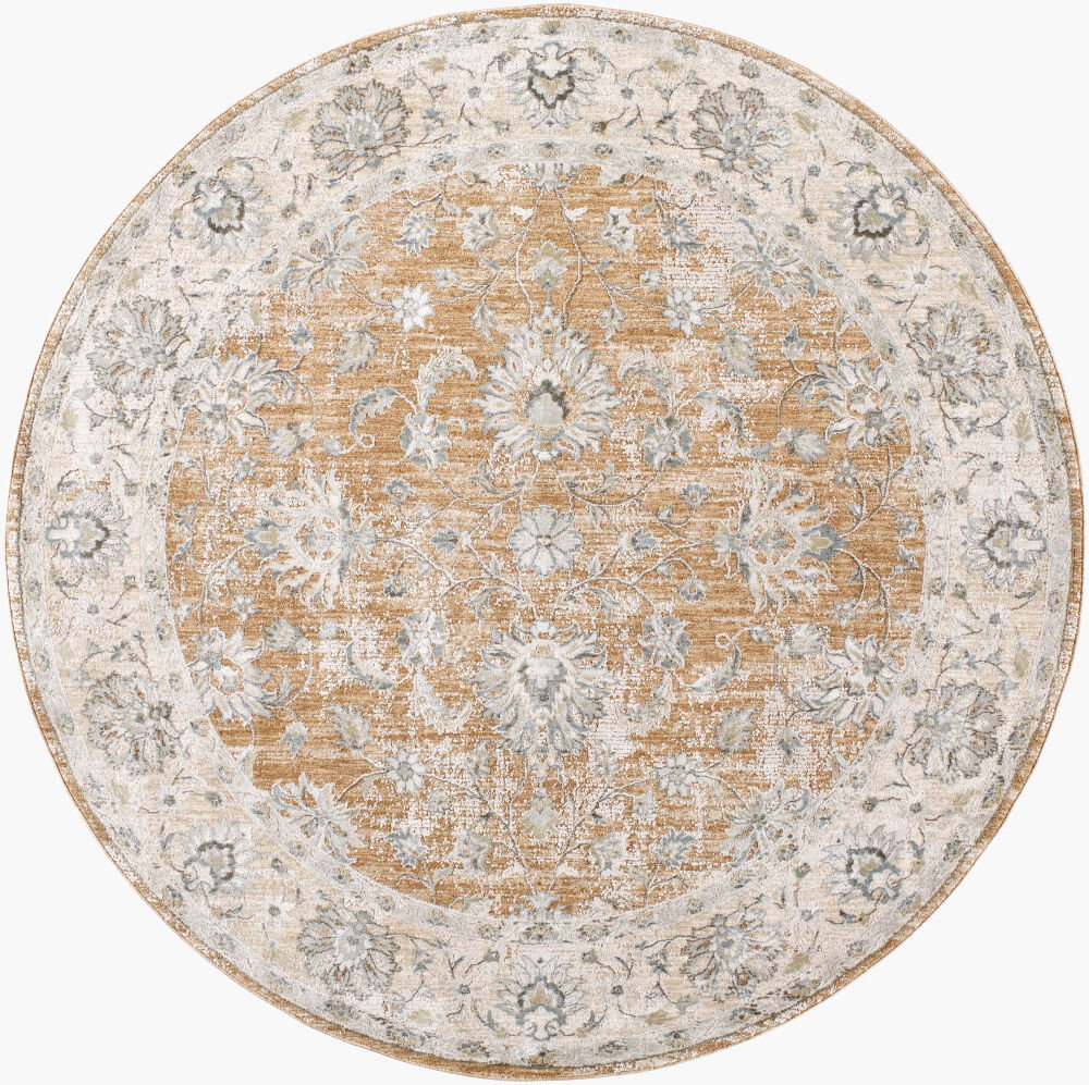 Brunswick Machine Woven Rug, by Surya, 6'6.74" length x 6'6.74" width