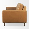 Olaf  Tan Leather Sofa, Sofas & Sectional by Mercana, 88.19" length x 37.8" width x 35.04" height thumbnail 8
