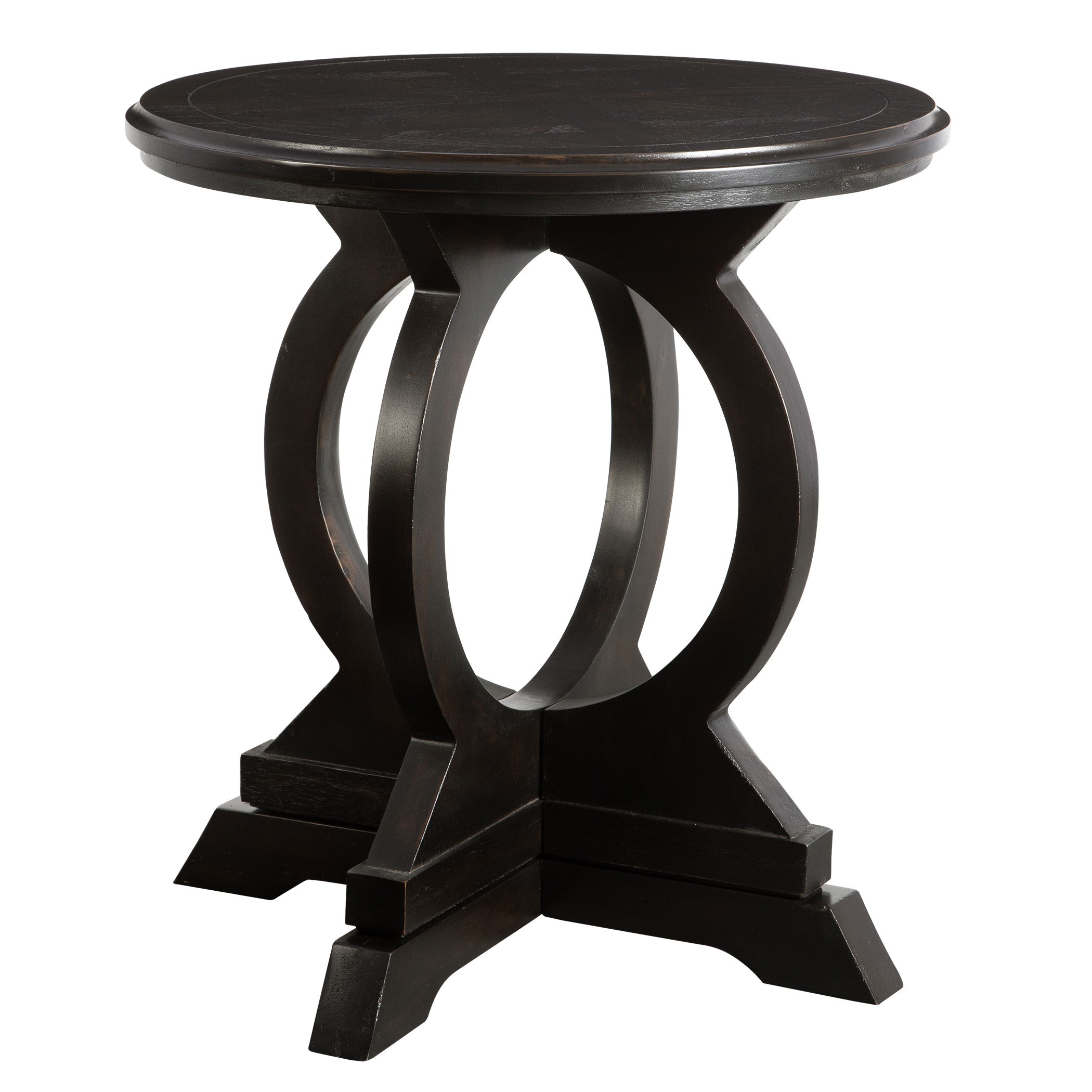 Maiva Black Side Table large image 