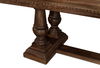 Joshua Pedestal Dining Table, by Sarreid, 96" length x 42" width x 31" height thumbnail 6