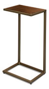 Pablon End Table, by Sarreid, 10" length x 1'2" width x 2'2" height thumbnail 1