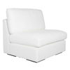 Refuge Armless Arctic White Sofa, Furniture by Uttermost, 40" width x 30" height x 37.5" depth thumbnail 4