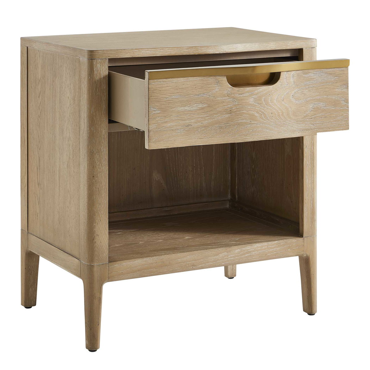 Tabi Natural Wood Side Table, Side & End Table by Uttermost, 26" width x 28" height x 18" depth View 7