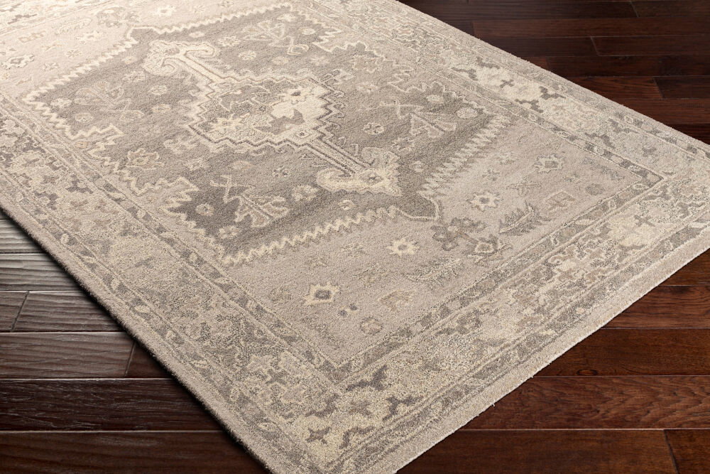 Caesar Handmade Rug, by Surya, 1'6" length x 1'6" width