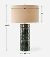 Loch Green Glaze Table Lamp thumbnail 2