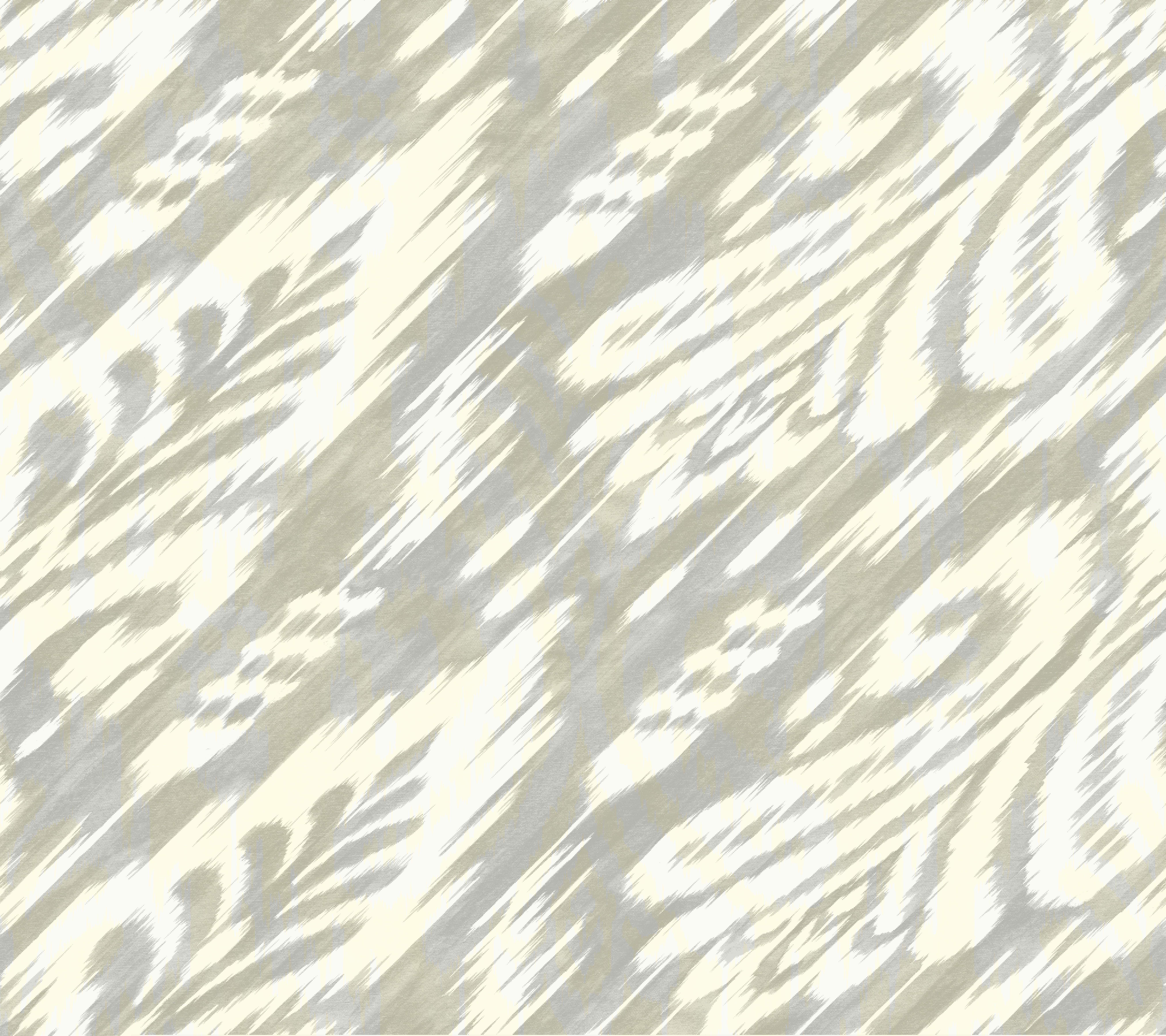 Hawthorne Ikat Off White Peel & Stick Wallpaper large image 